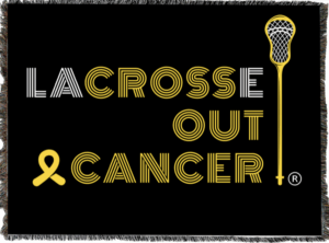 Lacrosse Out Cancer Blanket